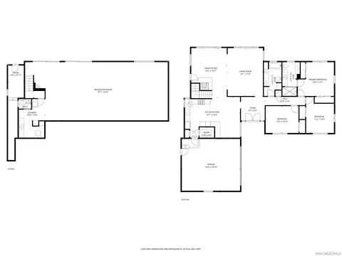 Floorplan - 6359 Lambda Dr, San Diego, CA 92120 photo 1 of 1