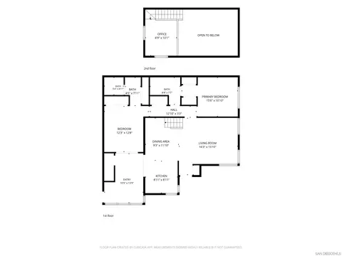 Floorplan - 261 Riverview Way, Oceanside, CA 92057 photo 2 of 2