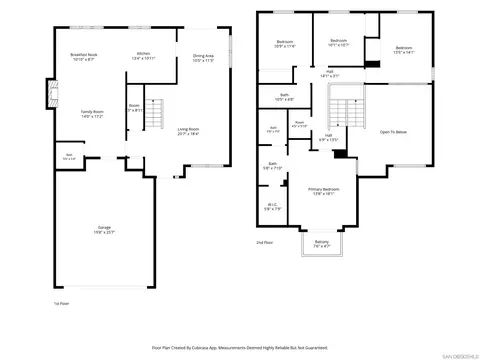 Floorplan - 1605 Blossom Field Way, Encinitas, CA 92024 photo 1 of 1