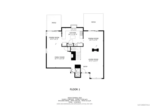 Floorplan - 10035 Verbena Ln, Spring Valley, CA 91977 photo 1 of 2