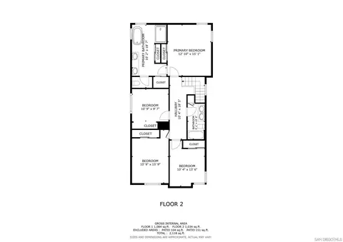 Floorplan - 10035 Verbena Ln, Spring Valley, CA 91977 photo 2 of 2