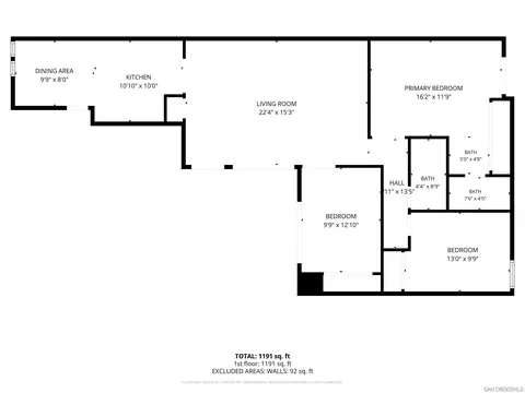 Floorplan - 2848 Glen Canyon Cir, Spring Valley, CA 91977 photo 1 of 1