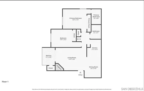 Floorplan - 1740 El Camino Real #J 201, Encinitas, CA 92024 photo 1 of 1