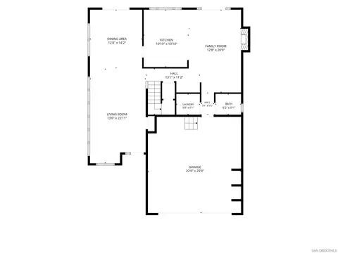 Floorplan - 4165 Manchester Ave, Encinitas, CA 92024 photo 1 of 3