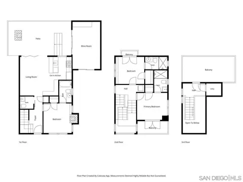 Floorplan - 339 Palm, Coronado, CA 92118 photo 3 of 3