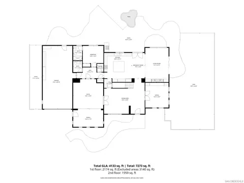 Floorplan - 817 Dolphin, Encinitas, CA 92024 photo 3 of 5
