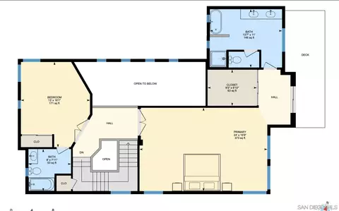 Floorplan - 4968 Poseidon, Oceanside, CA 92056 photo 2 of 2