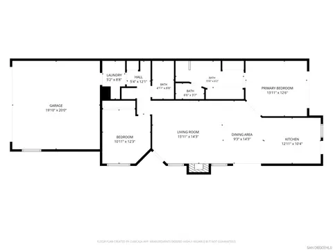 Floorplan - 1285 Buttonwood Ct, El Cajon, CA 92019 photo 1 of 1