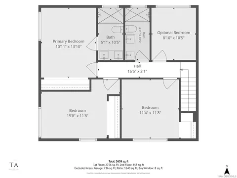 Floorplan - 13610 Rostrata Rd, Poway, CA 92064 photo 2 of 2