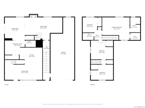 Floorplan - 11618 Johnson Lake Rd, Lakeside, CA 92040 photo 1 of 2
