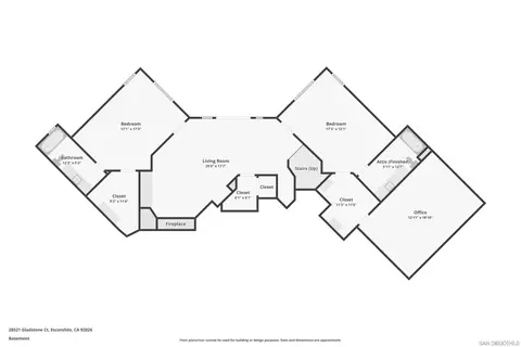 Floorplan - 28521 Gladstone Ct, Escondido, CA 92026 photo 2 of 2