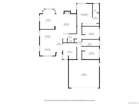 Floorplan - 2011 Rachelle Pl, Escondido, CA 92025 photo 1 of 1