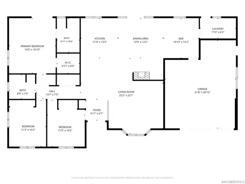Floorplan - 16707 Wikiup Rd, Ramona, CA 92065 photo 1 of 1