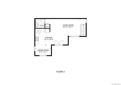 Floorplan - 1130 Pine St, Coronado, CA 92118 photo 3 of 3