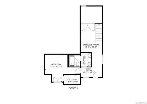 Floorplan - 1130 Pine St, Coronado, CA 92118 photo 2 of 3