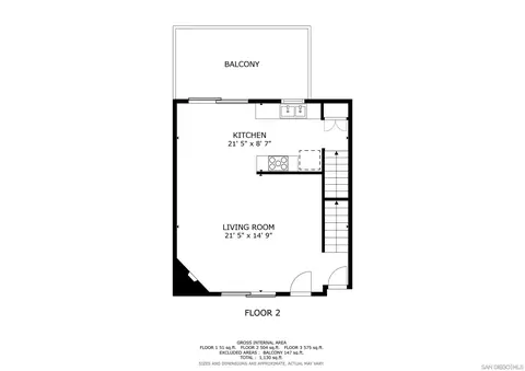 Floorplan - 1680 N Coast Highway 101 #30, Encinitas, CA 92024 photo 2 of 3