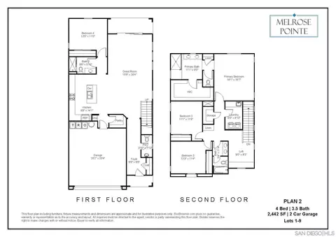 Floorplan - 781 Michael Ct, Vista, CA 92081 photo 1 of 1