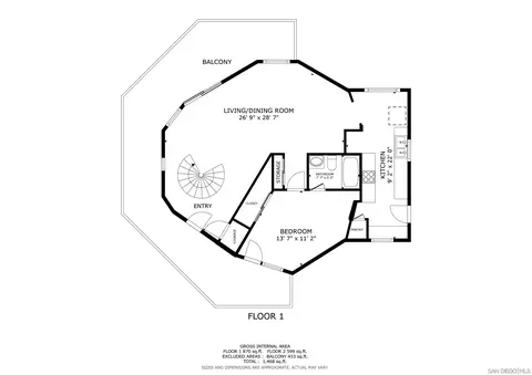 Floorplan - 1608 Ramona Ave, Spring Valley, CA 91977 photo 1 of 3