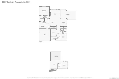 Floorplan - 32357 Salvia, Temecula, CA 92591 photo 1 of 3