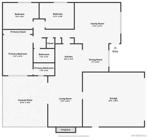 Floorplan - 520 La Barca St, Spring Valley, CA 91977 photo 1 of 1