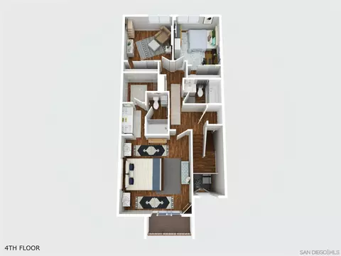 Floorplan - 5353 Aztec Dr #12, La Mesa, CA 91942 photo 2 of 4