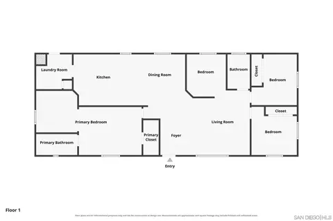 Floorplan - 10707 Jamacha Blvd #SPC 83, Spring Valley, CA 91978 photo 1 of 1