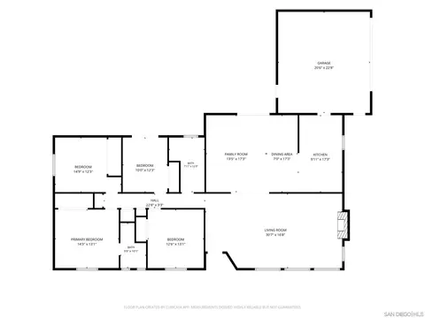 Floorplan - 1044 Avenida Amantea, La Jolla, CA 92037 photo 1 of 1