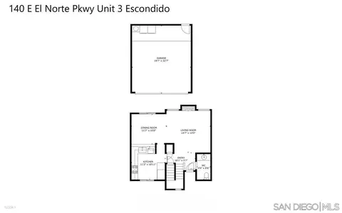 Floorplan - 140 El Norte Pkwy #3, Escondido, CA 92026 photo 1 of 2