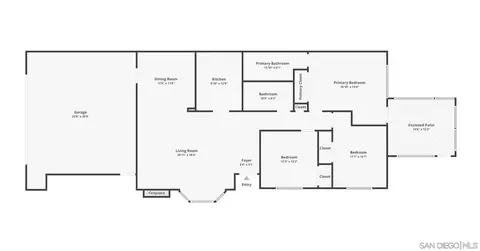 Floorplan - 203 Carissa, Oceanside, CA 92057 photo 1 of 1