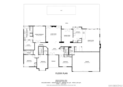 Floorplan - 12893 Palisades Ct, Poway, CA 92064 photo 1 of 1
