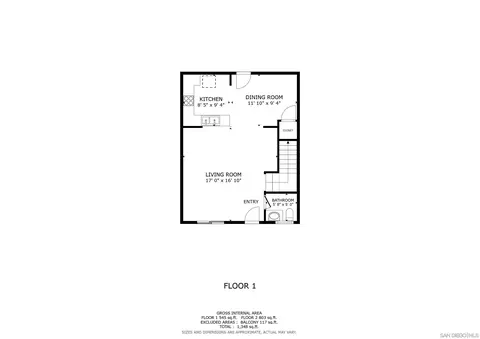 Floorplan - 5531 Old Ranch Rd #49, Oceanside, CA 92057 photo 1 of 2