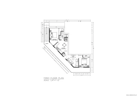 Floorplan - 1413 Shoshone St, Oceanside, CA 92058 photo 1 of 3