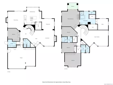 Floorplan - 2267 Orchard View Ln, Escondido, CA 92027 photo 1 of 1