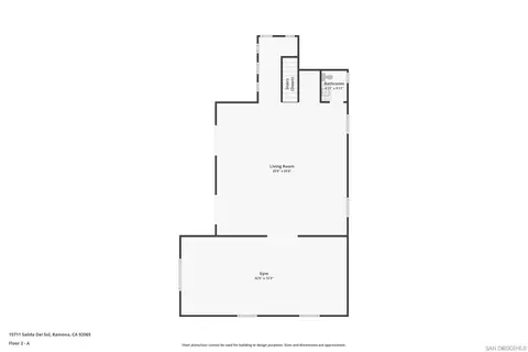 Floorplan - 15711 Salida Del Sol, Ramona, CA 92065 photo 3 of 4