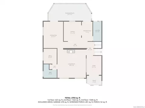 Floorplan - 23746 Barona Mesa, Ramona, CA 92065 photo 2 of 4