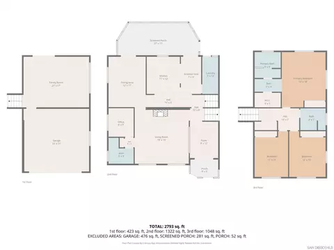 Floorplan - 23746 Barona Mesa, Ramona, CA 92065 photo 4 of 4