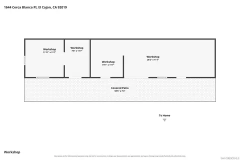 Floorplan - 501 First St, Coronado, CA 92118 photo 6 of 6