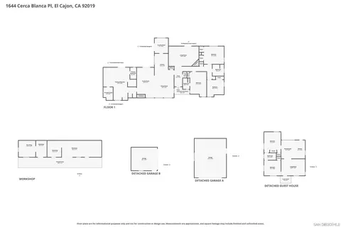 Floorplan - 501 First St, Coronado, CA 92118 photo 1 of 6