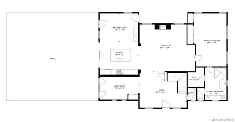 Floorplan - 1312 3rd St, Coronado, CA 92118 photo 1 of 2