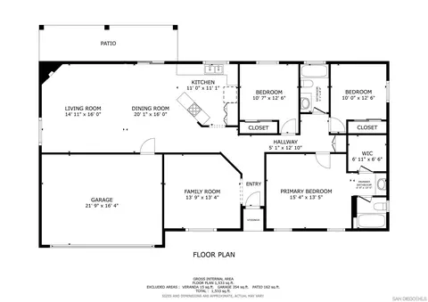 Floorplan - 1922 Vermont, Ramona, CA 92065 photo 1 of 1