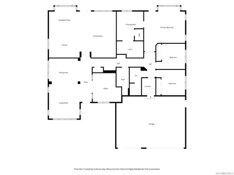 Floorplan - 17121 Woodson View Ln, Ramona, CA 92065 photo 1 of 1