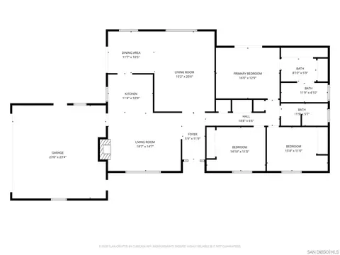 Floorplan - 1029 Olive Ave, Ramona, CA 92065 photo 1 of 1