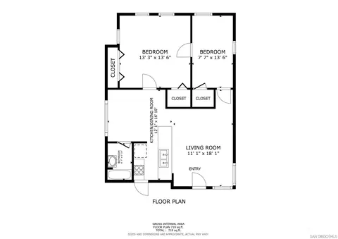 Floorplan - 5079 Guava, La Mesa, CA 91942 photo 1 of 3