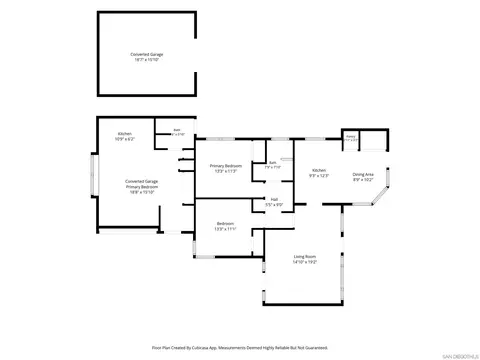 Floorplan - 6111 Amarillo, La Mesa, CA 91942 photo 1 of 1