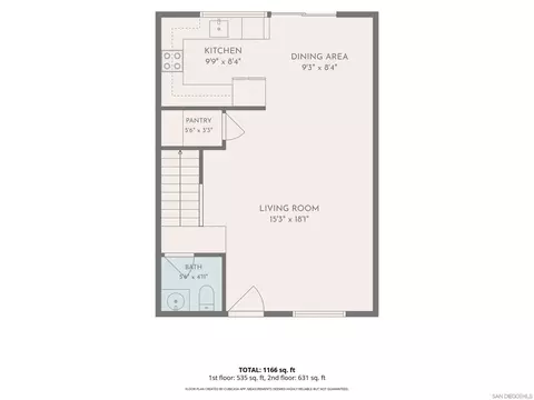 Floorplan - 310 Sun Ct, El Cajon, CA 92021 photo 1 of 3