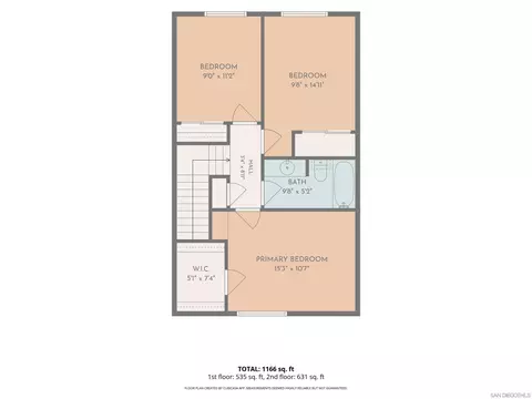 Floorplan - 310 Sun Ct, El Cajon, CA 92021 photo 2 of 3