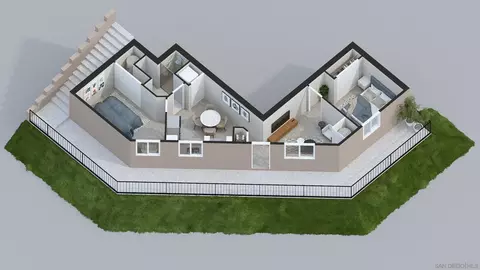 Floorplan - 1413 Shoshone St, Oceanside, CA 92058 photo 7 of 23