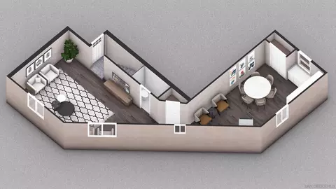 Floorplan - 1413 Shoshone St, Oceanside, CA 92058 photo 8 of 23