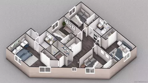 Floorplan - 1413 Shoshone St, Oceanside, CA 92058 photo 23 of 23