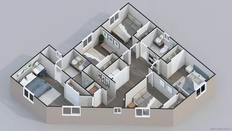 Floorplan - 1413 Shoshone St, Oceanside, CA 92058 photo 20 of 23